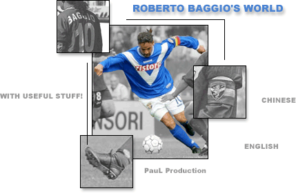 ROBERTO BAGGIO'S WORLD -- with useful stuff!